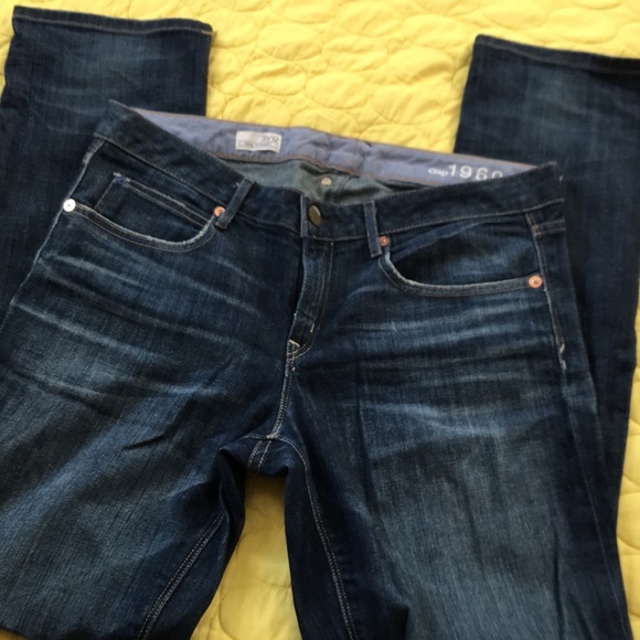 Gap 1969 Jeans Real Straight size 12 - Picture 2 of 3